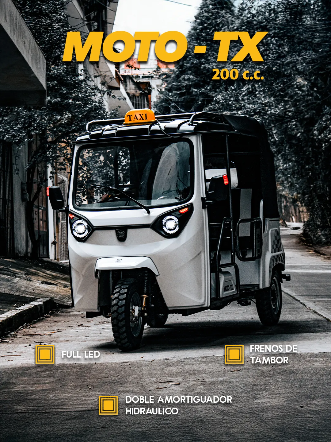 Moto Taxi 200 cc